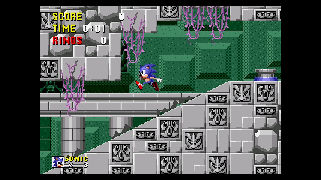 Sonic The Hedgehog - Scrap Brain Zone Act 3 - 5 seconds - YouTube