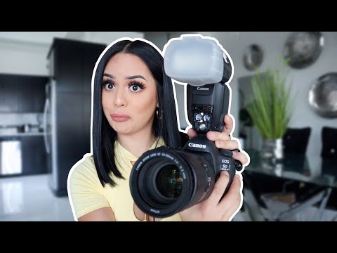 MY EQUIPMENT!  EVERYTHING I USE.. cameras, lights, stand & more