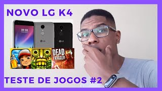 NOVO LG K4 | TESTE DE JOGOS #2 Resimi