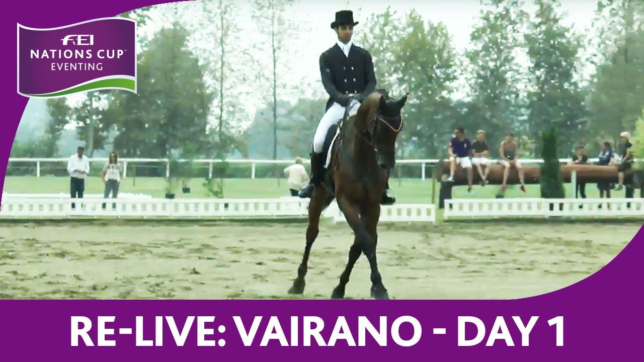 Re-Live | FEI Nations Cup™ Eventing | Dressage CCI3* | Vairano horseshoe bend