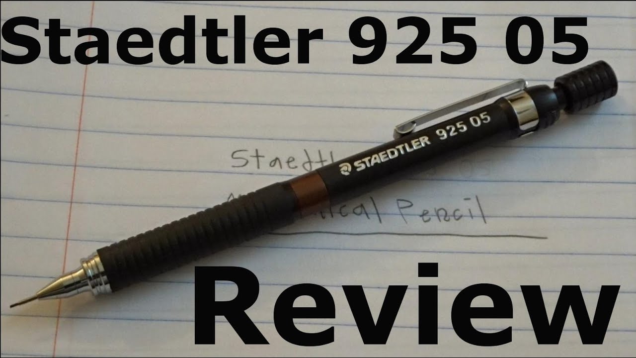 German STAEDTLER All-metal Mechanical Pencil 925 35 Black Gold