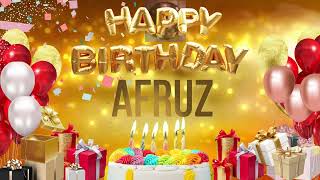 AFRUZ - Happy Birthday Afruz