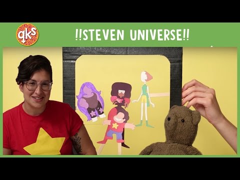 STEVEN UNIVERSE Popsicle Puppets! - QUEER KID STUFF #6