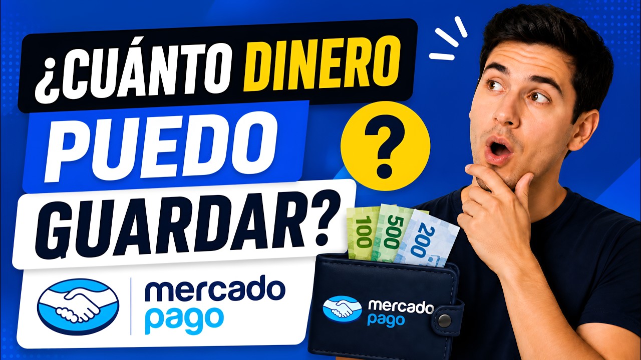 ¿Cuánto dinero puedo guardar en Mercado Pago?