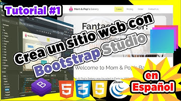 Crear un sitio web con Bootstrap Studio (Tutorial Español)