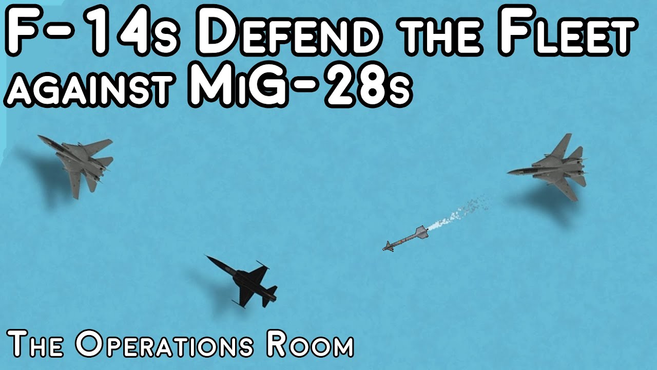 F-14s vs MiG-28s - May 1986, a Danger Zone in the Indian Ocean (April Fools 2022), on YouTube