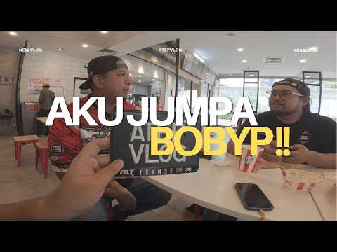 AKU JUMPA RAMAI MOTOVLOGGER! KAKI PATAH TAPI GAGAH WEH