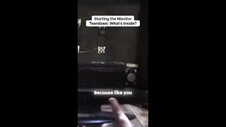 Ever wonder what’s hiding inside your old broken monitor?