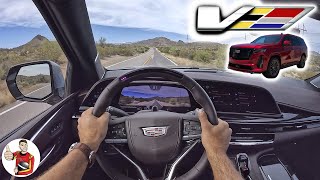 The 2023 Cadillac Escalade V is a Fireworks Finale of Sound + Style (POV First Drive)