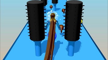 Hair Rush 👱🏻‍♀️- All Levels Gameplay Walkthrough Android, iOS new updates p.2