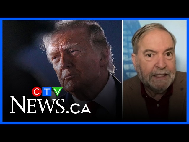 PM Carney is refusing to 'take the bait' from Trump, Tom Mulcair says