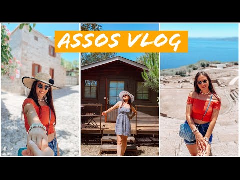 ASSOS VLOG I ANTİK RUHU HİSSETMEK I ASSOS GEZİ REHBERİ ☀️