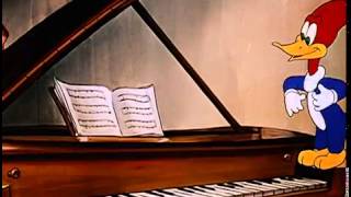 Muzyczne bajki  Frederic Chopin  Musical Moments Woody Woodpecker 1947