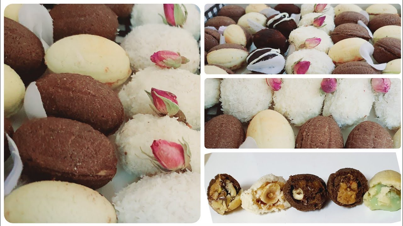 عمل الجوزية هشة ولذيذة بحشوات ونكهات جديدة لأول مرة