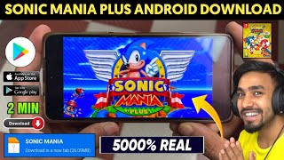 📥 SONIC MANIA PLUS DOWNLOAD ANDROID | HOW TO DOWNLOAD SONIC MANIA ON ANDROID | SONIC MANIA DOWNLOAD