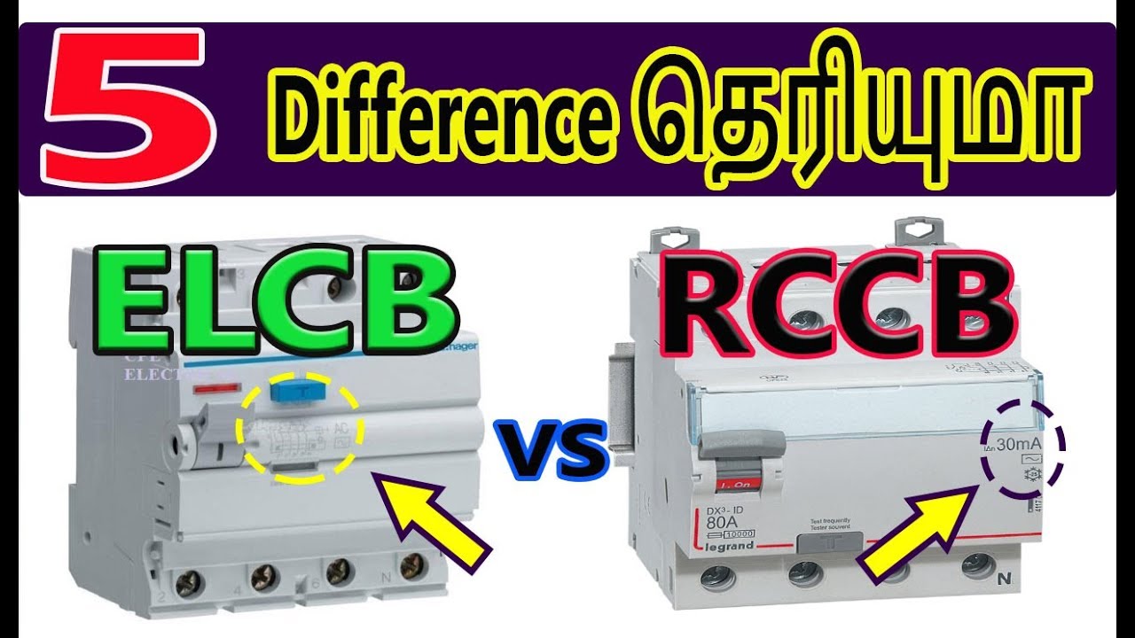 Wiring An Elcb Diagram