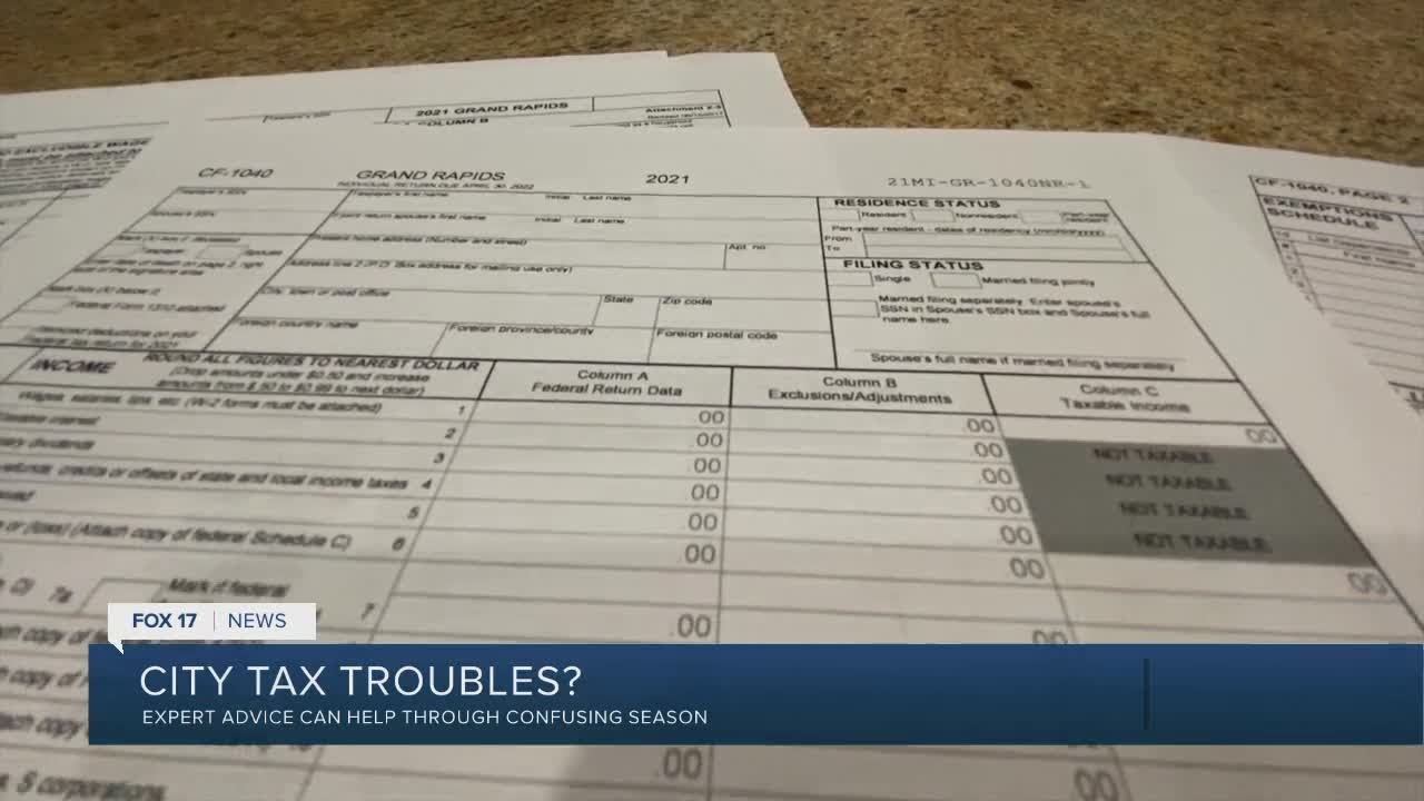 Everything you need to know about filing your GR city taxes YouTube
