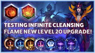 Alexstrasza Cleansing Flame - TESTING INFINITE CLEANSING FLAME NEW LEVEL 20 UPGRADE! - Bronze to GM