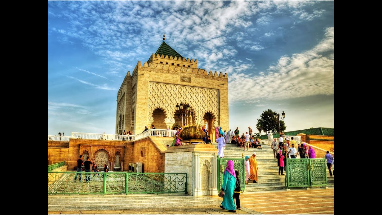 Город Рабат, столица Марокко - YouTube