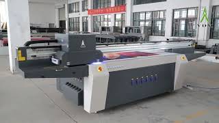 YDM 2513 PRO UV printer print size:2.5m*1.3m,install printheads:RICOH