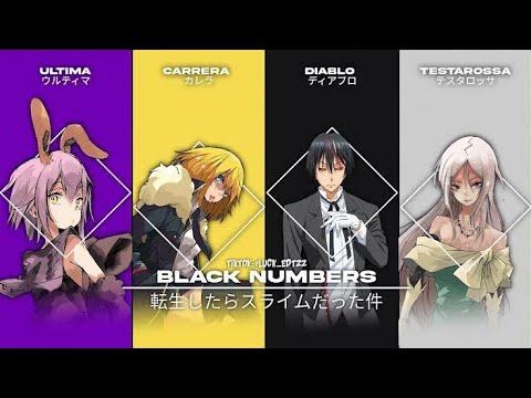 Black Numbers, Tensei Shitara Slime Datta Ken Wiki