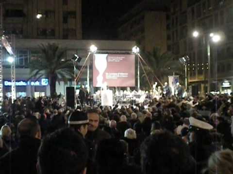 Luciano D'Alfonso inaugurazione Monumento di Toyo Ito a Piazza Salotto a Pescara