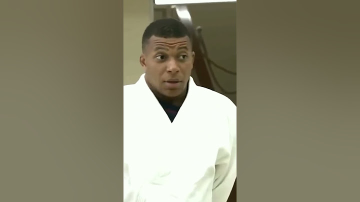 Kylian Mbappé choqué lors d’une présentation de judo