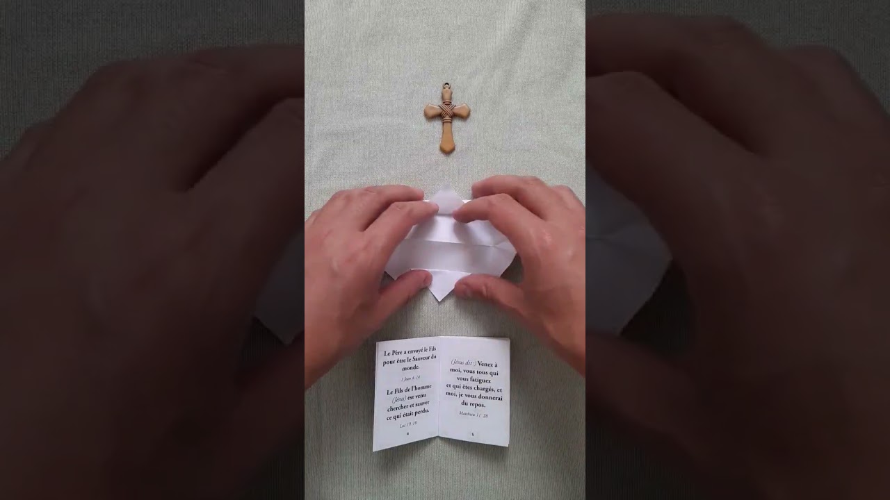 Origami fabrication d'un poisson