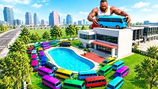 All Bus Parking In Franklin House 🏡 Bus winning challenge in indian bike driving 3d #challengevideo screenshot 2