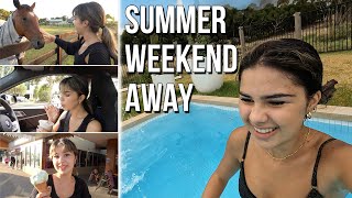 Summer Weekend Away | Vlog
