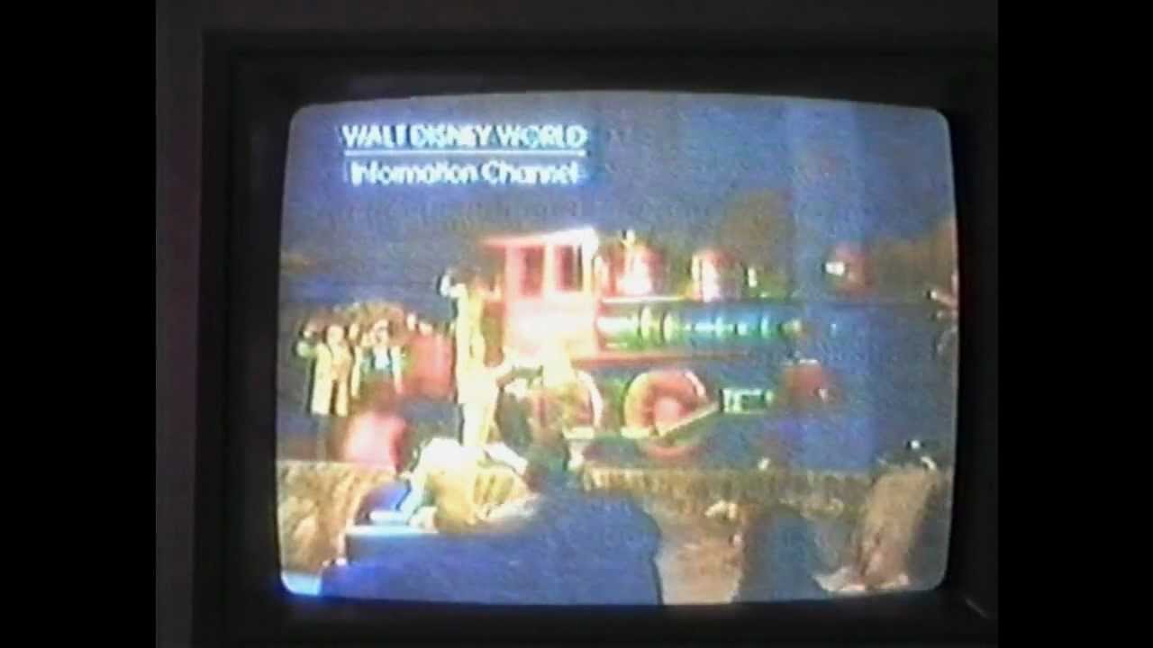 1988 Walt Disney World Resort Information Channel .wmv