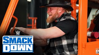 Brock Lesnar attempts to cut off Roman Reigns: SmackDown, March 18, 2022