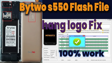 Bytwo BS550 Flash File  GX Bytwo BS550 Firmware MT6580 Hang Logo & Dead Fixed