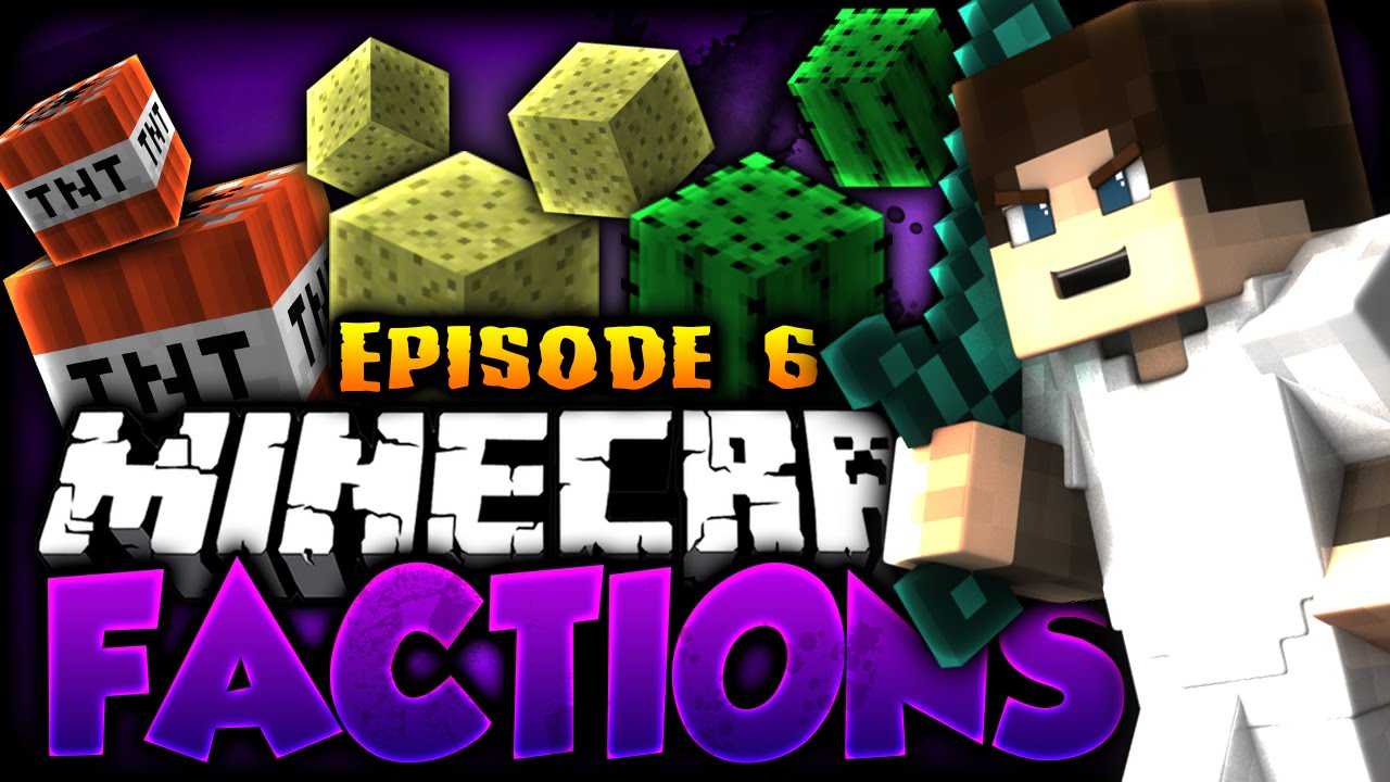 Minecraft Factions 6: FIRST RAID - YouTube