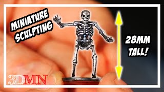 Sculpting Miniatures For 3D Printing
