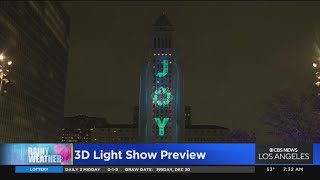 Downtown LA's New Year Eve show still to go on despite rainy forecast