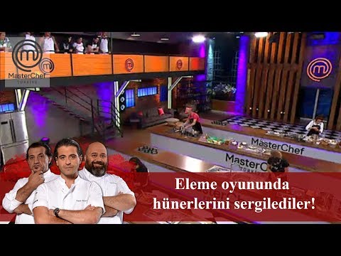 Eleme oyununda hünerlerini sergilediler! | 10. Bölüm | MasterChef Türkiye