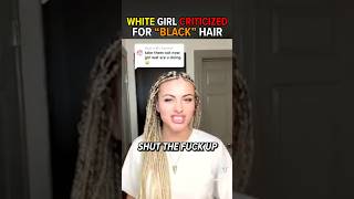 White Girl Pisses Off Black Girls by Wearing Braids