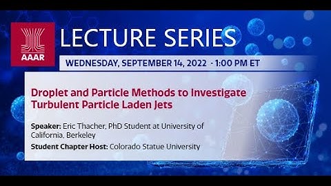 Droplet and Particle Methods to Investigate Turbulent Particle Laden Jets