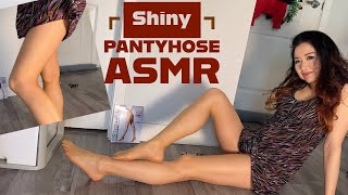 Shiny Cdr Pantyhose Try On Asmr Nylons Stockings Tights Review Hosiery Feet Toes Soles Legs Girl