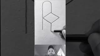 How To Draw Easy A Chair Drawing 😱 | Drawing Tricks | #shorts #drawing