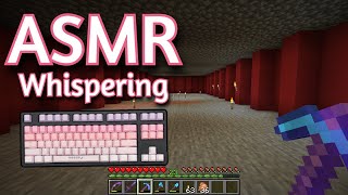 ASMR Gaming | MINECRAFT SURVIVAL WHISPERING (27) | Keyboard/Mouse Sounds 💤
