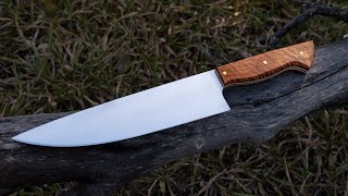 Making a knife for barbecue