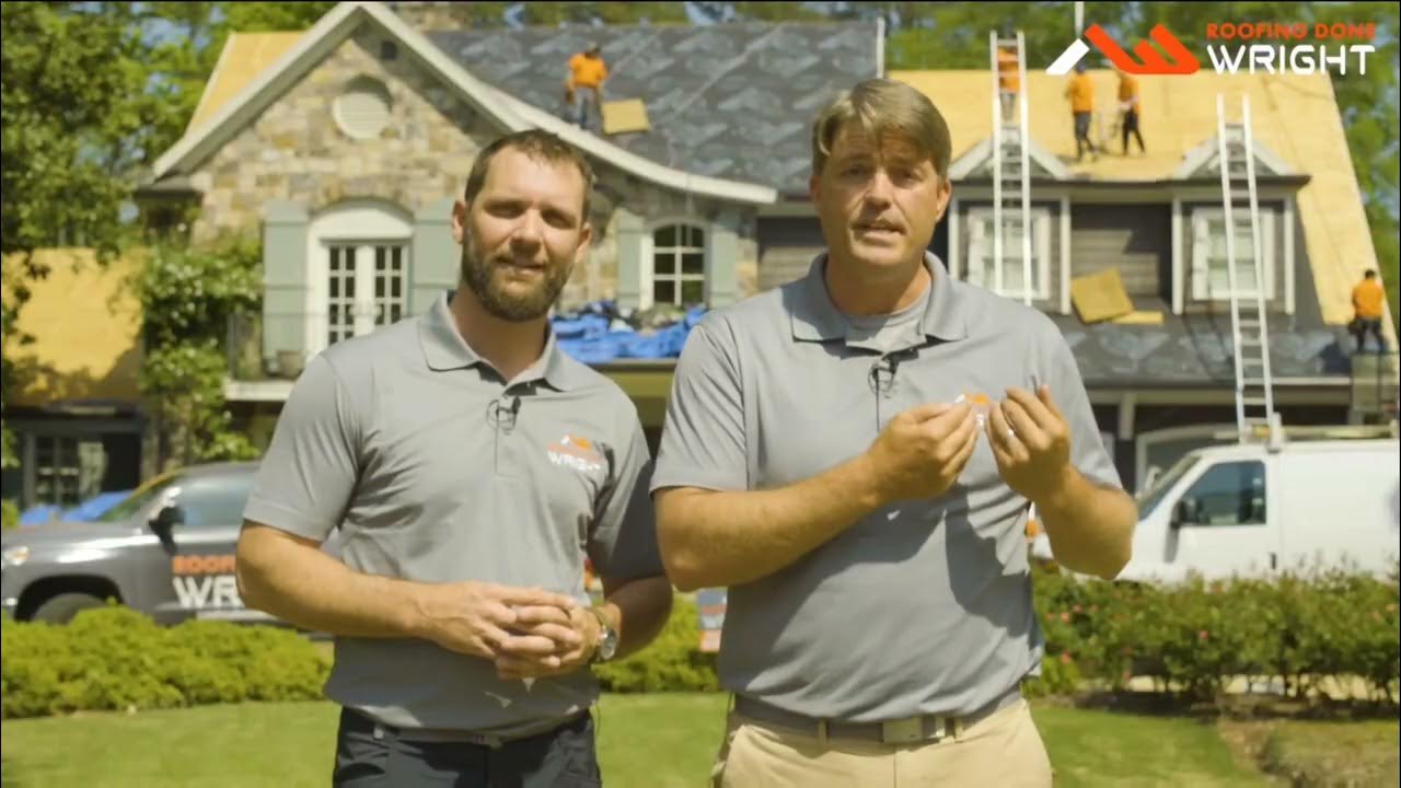 The Roofing Done Wright Process YouTube