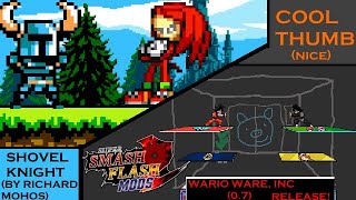 SSF2 Mods - WarioWare Inc (0.7) stage release and Shovel Knight showcase
And finally I bring a new mod, even though its a stage, WarioWare, Inc. From SSF2 version 0.7.
Next to a showcase of one of the most appealing characters Ive ever played on SSF2, Shovel Knight, created by Richard Mohos.
And please, dont download Shovel Knight, go to his channel that you will understand.
Thanks to Richard Mohos for making the showcase mod available.
I hope you enjoyed.
Shovel Knight by Richard Mohos:https://www.youtube.com/channel/UC6-hEaOQvKU142k2hAANZVQ
Plains of Passage by Draco Joestar:https://www.youtube.com/channel/UC8VER3CXent_UfNMrv3Nyew/featured
Knuckles by SSF2 Mods:https://www.youtube.com/channel/UCoIJdSKniiWLNrEQdZFwPUw
Balanced Wario and Mario by zachary kasirye:https://www.youtube.com/channel/UCiBcEO7VcblO_v9YIcLZhxw/videos
Luigi by Jack-Hedgehog:https://www.youtube.com/channel/UCuJ6uHmASEt-pQ8lh-eN4Lw
Waluigi by DeltaHD and reposted by Jack-Hedgehog : https://www.youtube.com/watch?v=H4FqruPCDNg&t=0s
WarioWare 0.7 link:https://drive.google.com/file/d/15squvJ057uKxOFO5TcgEk78Y_8ZRrfQG/view?usp=sharing
Join, enjoy, activate the bell and share.
Enjoy :-) SSF2 Mods - WarioWare Inc (0.7) stage release and Shovel Knight showcase
