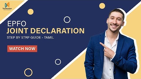 EPFO Joint Declaration Form Correction Made Easy: Complete Tamil Guide for Online Updates