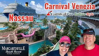 WHAT TO DO in NASSAU LAST MINUTE | Resort for a day Margaritaville | Carnival Venezia