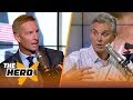 Joel Klatt on Notre Dame beating Michigan, Saban being grumpy about QB questions | CFB | THE HERD