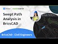 Swept Path Analysis in BricsCAD | Civil Engineering Tools by Modelcam Technologies