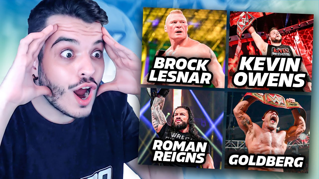 REACCIONANDO a CADA CAMPEÓN UNIVERSAL en WWE (2016-2021)